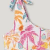 Asymetryczne bikini w tropikalnym stylu Asymetryczne bikini w tropikalnym stylu