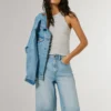 Bermudy jeansowe o luźnym kroju Bermudy jeansowe o luźnym kroju