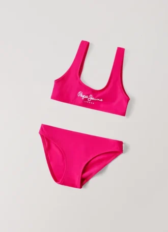Bikini z nadrukowanym logo