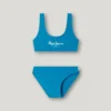 Bikini z nadrukowanym logo Bikini z nadrukowanym logo
