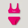 Bikini z nadrukowanym logo Bikini z nadrukowanym logo