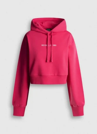Bluza z kapturem o skróconym kroju