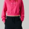 Bluza z kapturem o skróconym kroju Bluza z kapturem o skróconym kroju