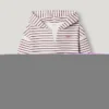 Bluza z kapturem w paski Bluza z kapturem w paski