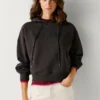 Bluza z kapturem z logo i cyrkoniami Bluza z kapturem z logo i cyrkoniami