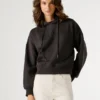 Bluza z kapturem z logo i cyrkoniami Bluza z kapturem z logo i cyrkoniami