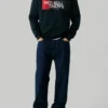 Bluza z logo w stylu gradientowym