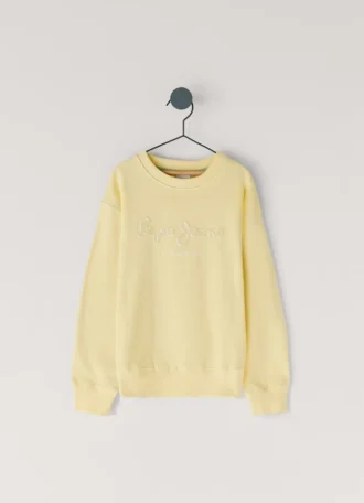 Bluza z nadrukiem logo o luźnym kroju