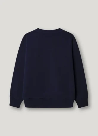 Bluza z nadrukiem logo o luźnym kroju