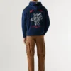 Bluza z nadrukiem z tyłu Bluza z nadrukiem z tyłu