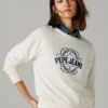 Bluza z okrągłym dekoltem i logo Bluza z okrągłym dekoltem i logo