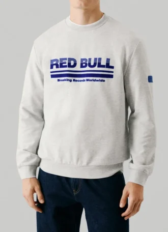 Bluza z okrągłym dekoltem i logo