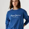 Bluza z okrągłym dekoltem i logo Bluza z okrągłym dekoltem i logo