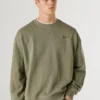 Bluza z okrągłym dekoltem i logo Bluza z okrągłym dekoltem i logo