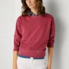 Bluza z okrągłym dekoltem i logo Bluza z okrągłym dekoltem i logo