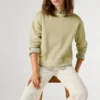 Bluza z okrągłym dekoltem i logo Bluza z okrągłym dekoltem i logo