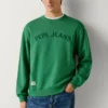 Bluza z okrągłym dekoltem i logo Bluza z okrągłym dekoltem i logo