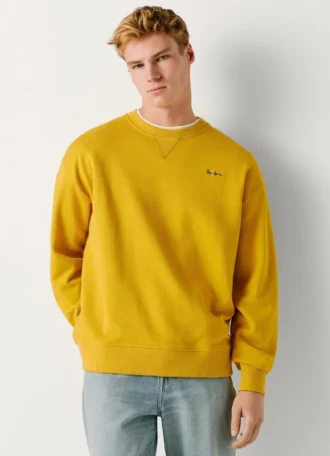 Bluza z okrągłym dekoltem i logo