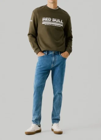 Bluza z okrągłym dekoltem i logo