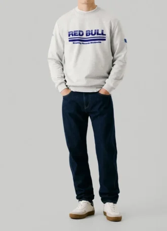 Bluza z okrągłym dekoltem i logo