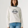 Bluza z okrągłym dekoltem i logo Bluza z okrągłym dekoltem i logo