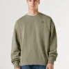 Bluza z okrągłym dekoltem i logo Bluza z okrągłym dekoltem i logo