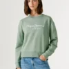 Bluza z okrągłym dekoltem i logo Bluza z okrągłym dekoltem i logo