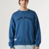 Bluza z okrągłym dekoltem i logo