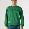 Bluza z okrągłym dekoltem i logo Bluza z okrągłym dekoltem i logo