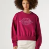 Bluza z okrągłym dekoltem i logo Bluza z okrągłym dekoltem i logo