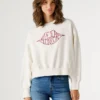 Bluza z okrągłym dekoltem i logo Bluza z okrągłym dekoltem i logo