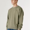 Bluza z okrągłym dekoltem i logo Bluza z okrągłym dekoltem i logo