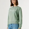 Bluza z okrągłym dekoltem i logo Bluza z okrągłym dekoltem i logo