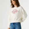 Bluza z okrągłym dekoltem i logo Bluza z okrągłym dekoltem i logo