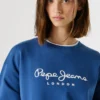 Bluza z okrągłym dekoltem i logo Bluza z okrągłym dekoltem i logo