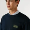 Bluza z okrągłym dekoltem i logo Bluza z okrągłym dekoltem i logo