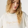 Bluza z okrągłym dekoltem i logo Bluza z okrągłym dekoltem i logo