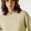 Bluza z okrągłym dekoltem i logo Bluza z okrągłym dekoltem i logo