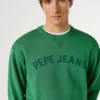 Bluza z okrągłym dekoltem i logo Bluza z okrągłym dekoltem i logo
