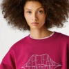 Bluza z okrągłym dekoltem i logo Bluza z okrągłym dekoltem i logo