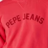 Bluza z okrągłym dekoltem i logo Bluza z okrągłym dekoltem i logo