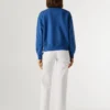 Bluza z okrągłym dekoltem i logo Bluza z okrągłym dekoltem i logo