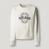 Bluza z okrągłym dekoltem i logo Bluza z okrągłym dekoltem i logo