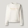 Bluza z okrągłym dekoltem i logo Bluza z okrągłym dekoltem i logo