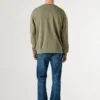 Bluza z okrągłym dekoltem i logo Bluza z okrągłym dekoltem i logo