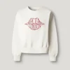 Bluza z okrągłym dekoltem i logo Bluza z okrągłym dekoltem i logo