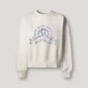 Bluza z okrągłym dekoltem i logo Bluza z okrągłym dekoltem i logo