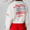 Bluza z okrągłym dekoltem i luźnym krojem