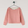 Bluza z okrągłym dekoltem o luźnym kroju Bluza z okrągłym dekoltem o luźnym kroju