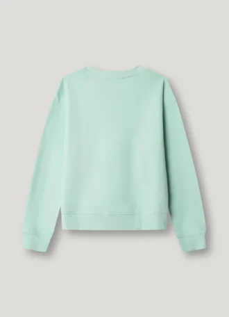 Bluza z okrągłym dekoltem o luźnym kroju